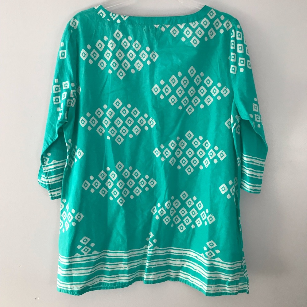 Tiffany Blue Tunic - Picture 6 of 8